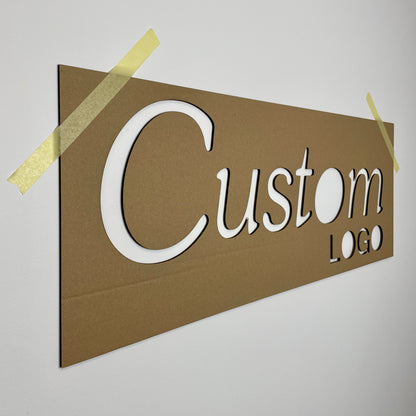 Single Layer Business Sign